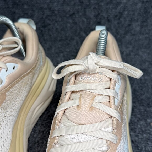 Hoka Bondi 8 Running Shoes Women's Size 8 Athletic Training Gym Racing Sneakers - Picture 4 of 12